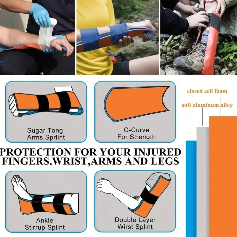 70PCS portable emergency kit hand emergency kit Medical rescue kit Car emergency outside travel first aid