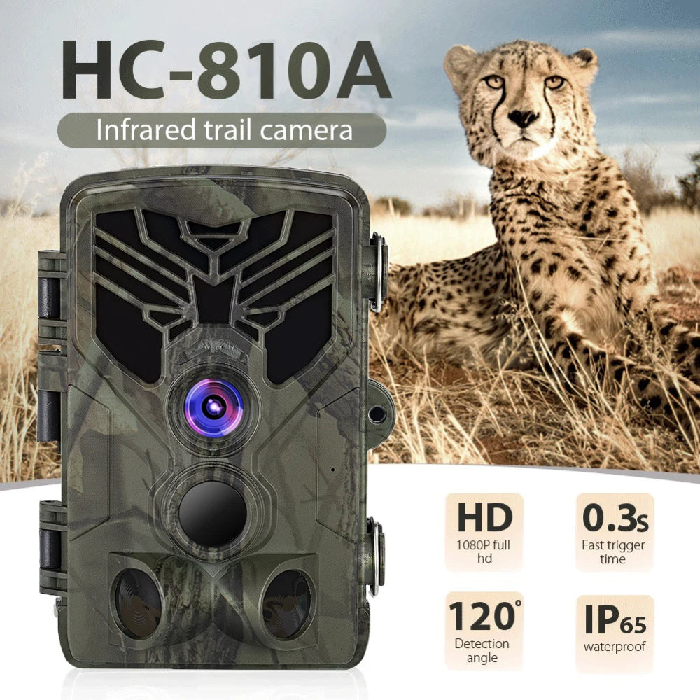 20MP 1080P Wildlife Trail Camera Photo Traps Night Vision Hunting Cameras Home Safety Trap Game Outdoor Cam Surveillance