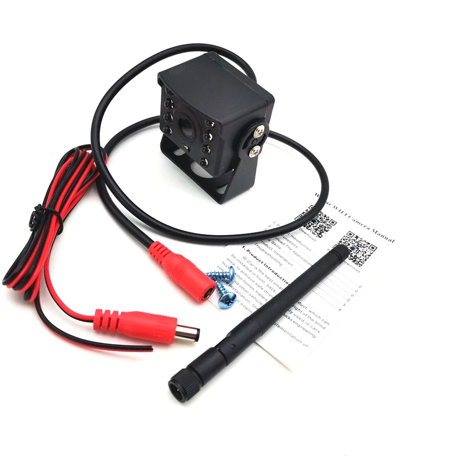WiFi Wireless Camera Truck RV Trailer Bus Front Rear View Backup Reverse Camera