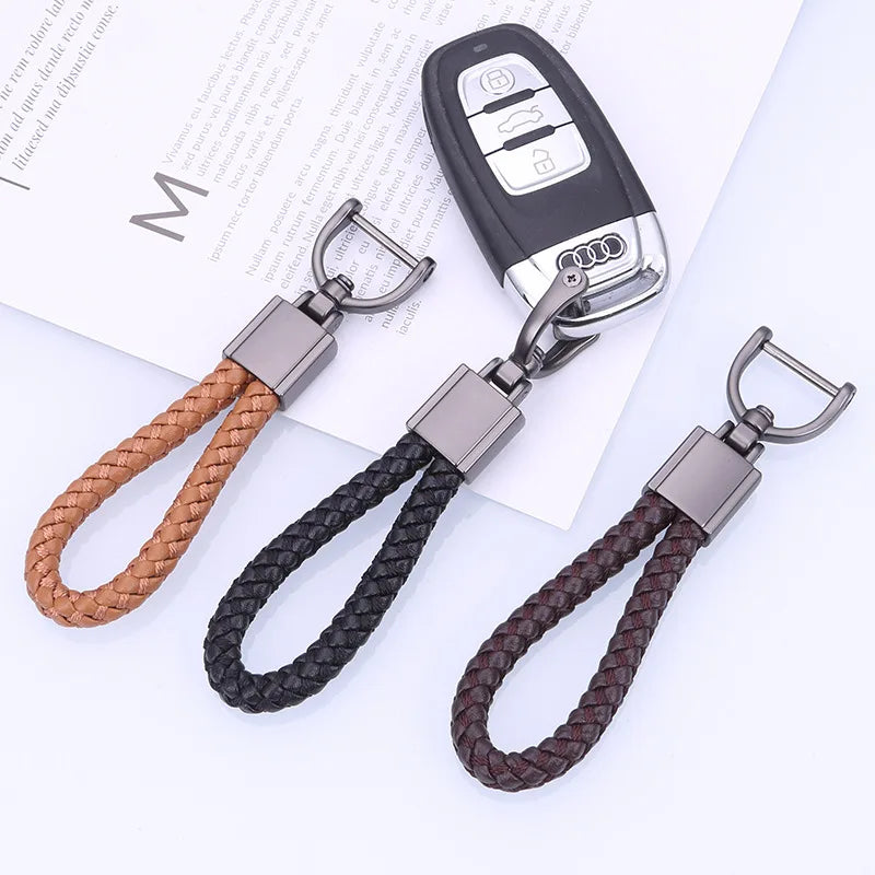Keychains  Chain Carabiner for Keys  High-grade Wear-resistant Chains Braided Rope Chain Carabiner for Keys