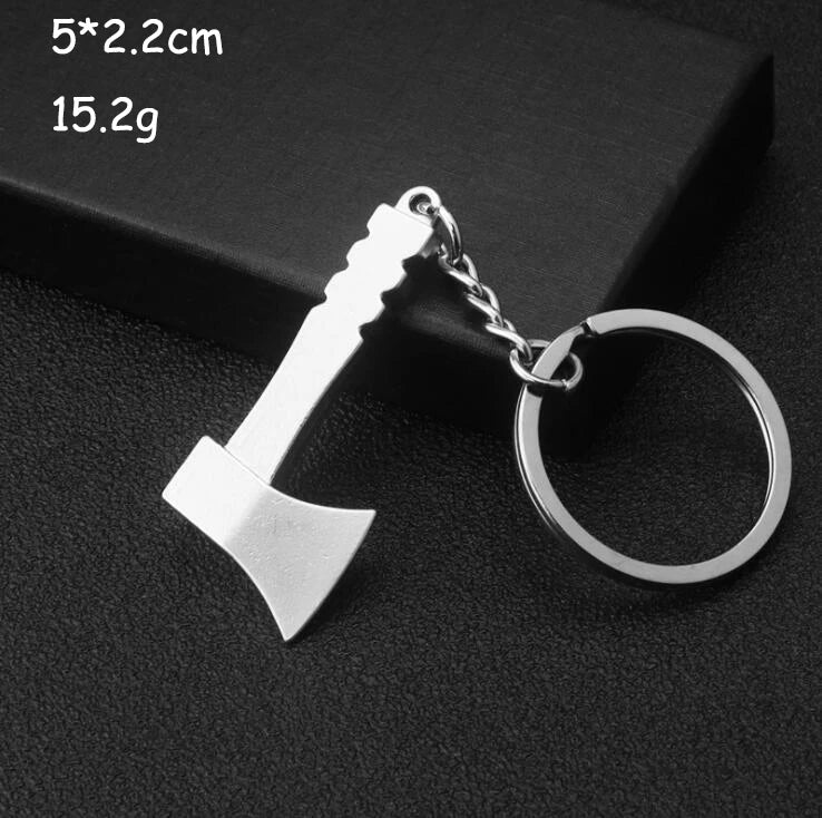 Keychains For Men Car Bag KeyRing Outdoor Combination Tool Portable Mini Utility Pocket Clasp Ruler Hammer Wrench Pliers Shovel