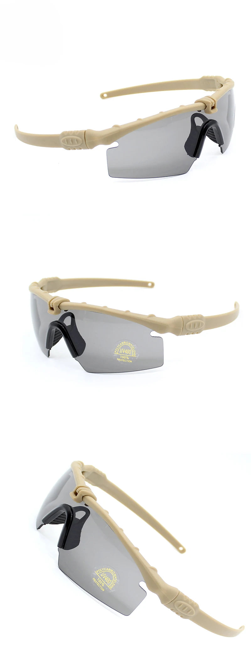 Outdoor Military tactics Glasses 3.0 Ballistic Polarization Goggles Military Hunting Air Gun Shooting Protective Glasses