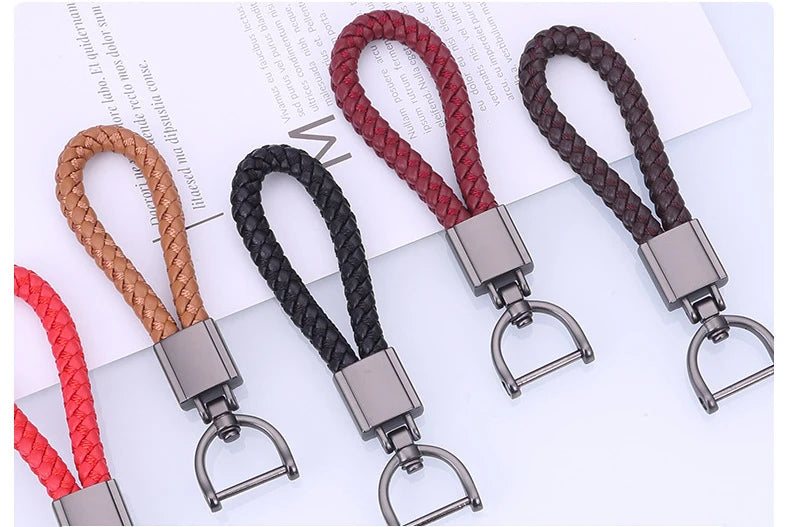 Keychains  Chain Carabiner for Keys  High-grade Wear-resistant Chains Braided Rope Chain Carabiner for Keys