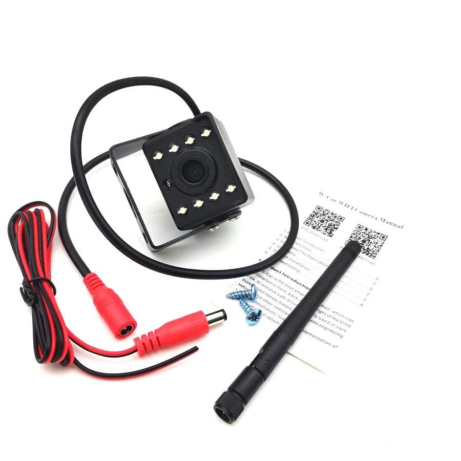 WiFi Wireless Camera Truck RV Trailer Bus Front Rear View Backup Reverse Camera