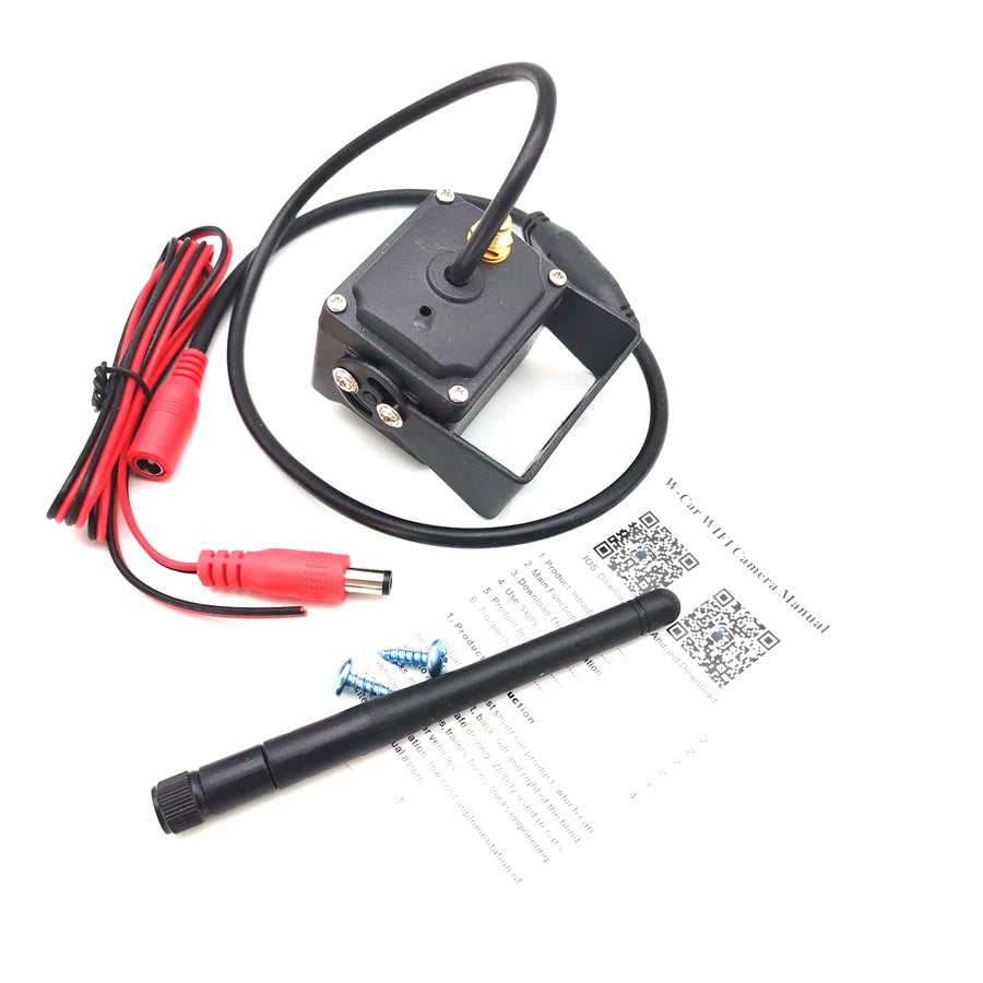 WiFi Wireless Camera Truck RV Trailer Bus Front Rear View Backup Reverse Camera