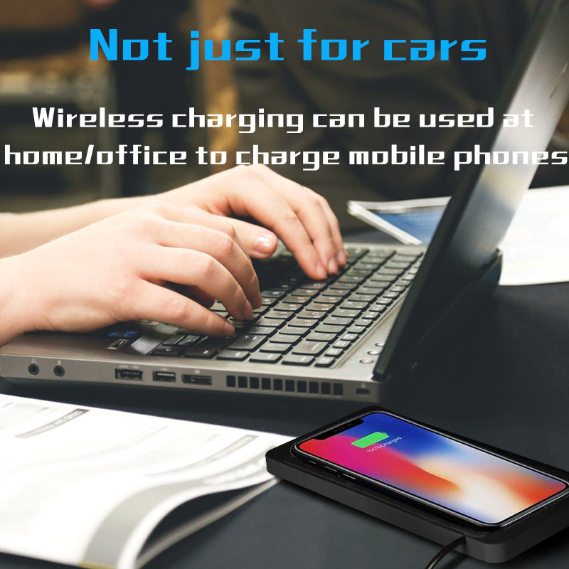Wireless Car Charger Charging Pad 15w Non Slip Qi Fast Charger For Car Wireless Phone Charger For Android For IPhone 11/12/13/14