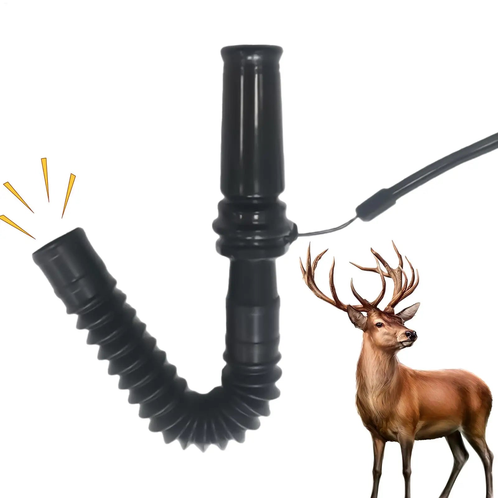 Hunting Gear Deer Calls Deer Grunt Call Hunting Accessories and Gear Portable Hunters Lures with Realistic Vocalizations