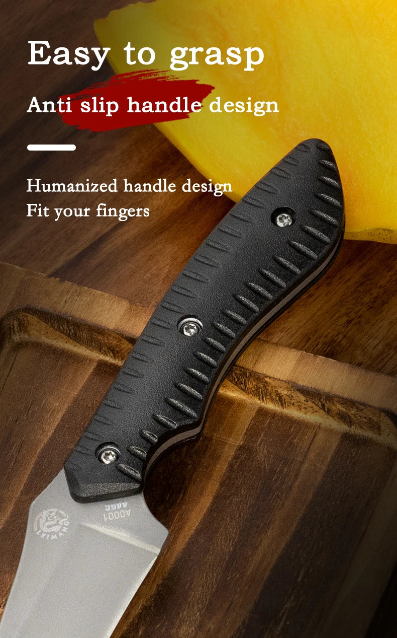 Outdoor knife hunting knives camping high quality profesional self-defense  multifunctional portable eating meat fruit knife