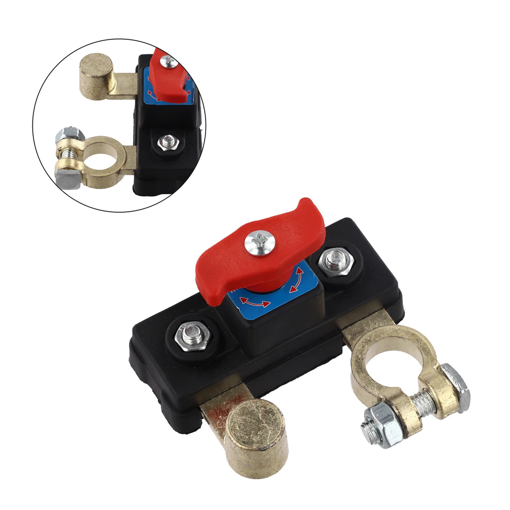 12V Car Battery Cut Off Switch Battery Disconnect Switch Isolator Cut-off Power Cut Off Switch For Trucks RV Marine
