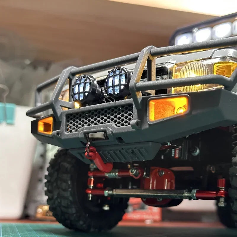 Short Truck Half Truck Off-road Vehicle Accessories Bumper ARB Style Modification Suitable for Remote Control Car MN82