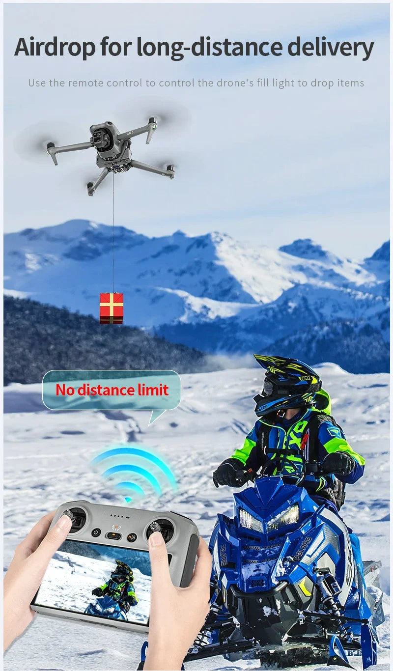 Airdrop System Kit Bracket RC 2/RC-N2 Control Air Delivery for DJI Air 3 Drone Accessories