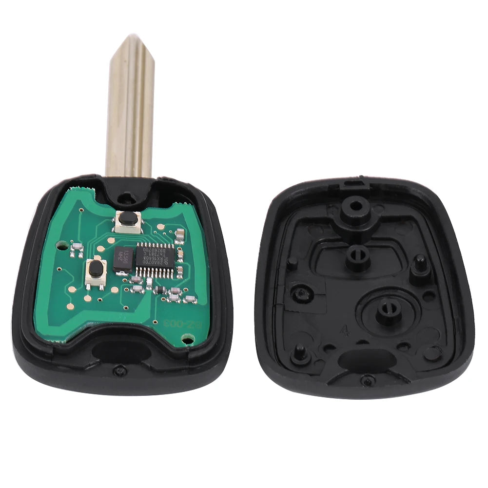 2 Buttons Car Remote Key Fob 433MHz ID46 for Citroen Saxo Picasso Xsara Berlingo Remote Control Car Key