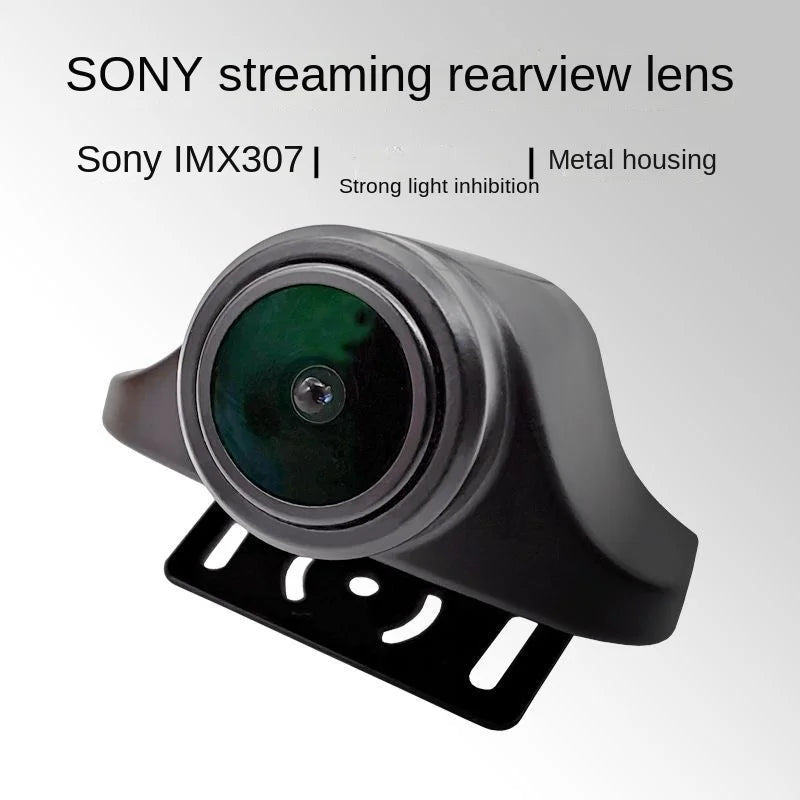 Car-mounted image reversing camera AHD1080P HD camera with streaming media driving recorder.
