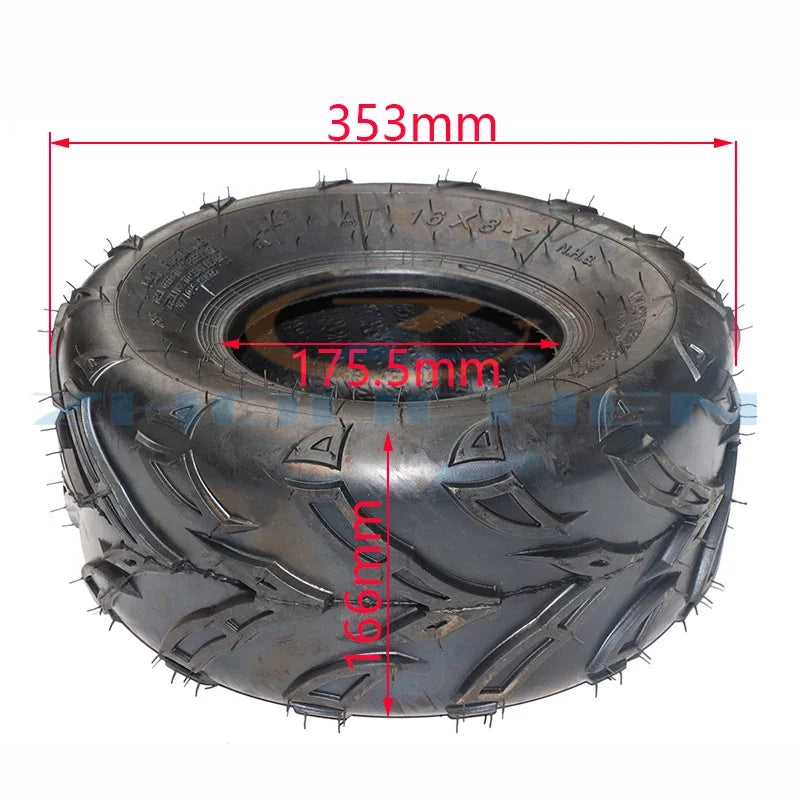16X8-7 Kart Auto Parts 7 Inch ATV Tires 16X8.00-7 16 * 8-7 Highway Tire Off-road Tire Wear-resistant Wheel Tires