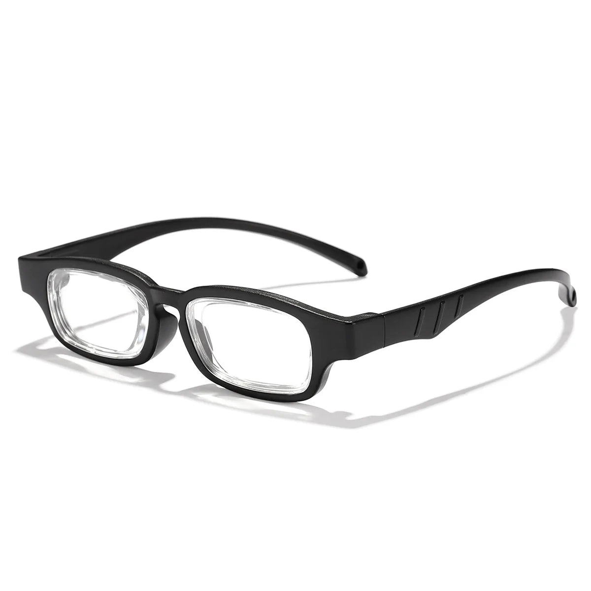New TR Adjustable Reading Glasses Each Lens Can Be Adjusted 0.5 To 3.5 Rotatable Focus Glasses Portable Presbyopia Glasses