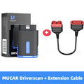 MUCAR Driverscan Car Diagnostic Scanner Full System Car Code Reader 15 Reset Bidirectional Control OBD2 Scanner