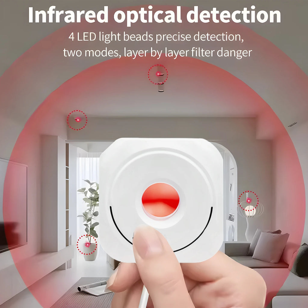 Mini Hidden Camera Detector Spy Camera Finder for Hotel Anti Peeping Device Anti Surveillance Inspection Travel Accessories