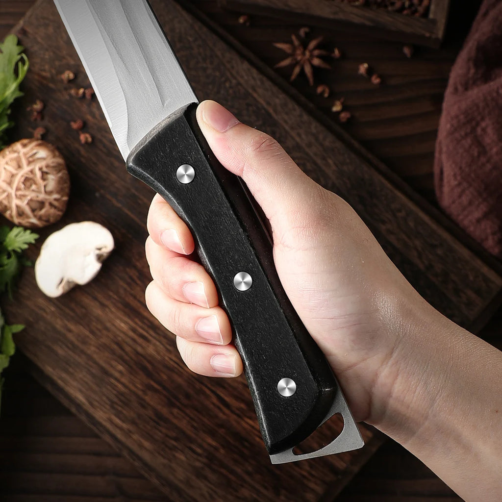 Slaughtering Knives Boning Knife Handmade Knife Professional Kitchen Knives Meat Processing Butchery Tools Outdoors Knives ﻿