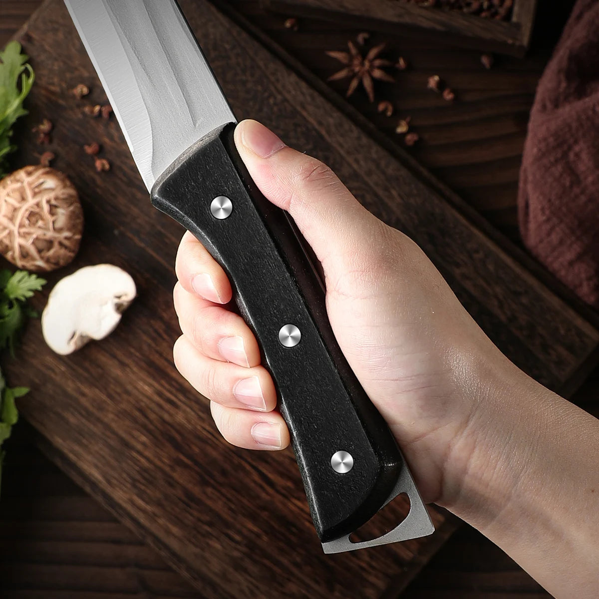 Slaughtering Knives Boning Knife Handmade Knife Professional Kitchen Knives Meat Processing Butchery Tools Outdoors Knives ﻿