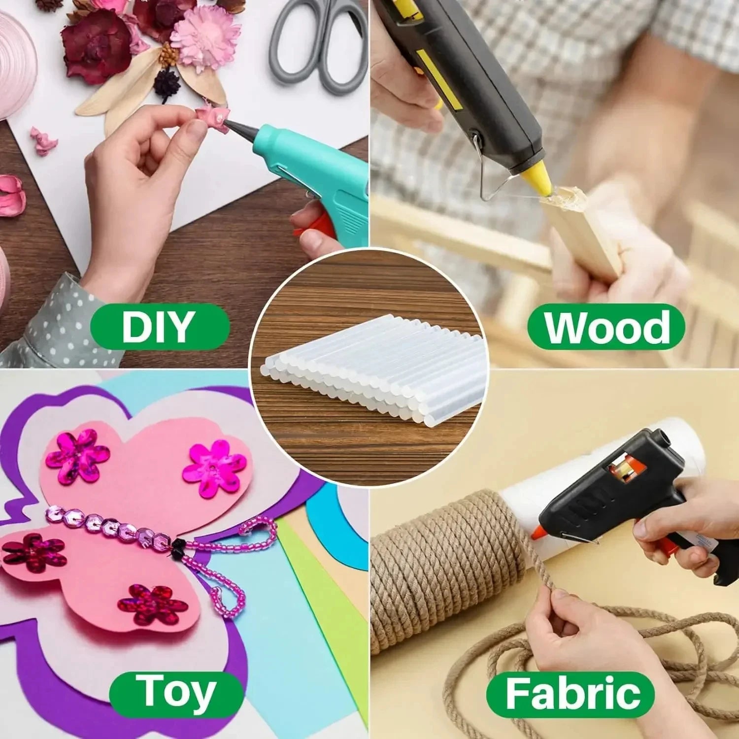 Versatile Hot Melt Glue Sticks for Electric Glue Guns Strong Adhesive for Crafting Home Repairs and DIY Projects Wholesale