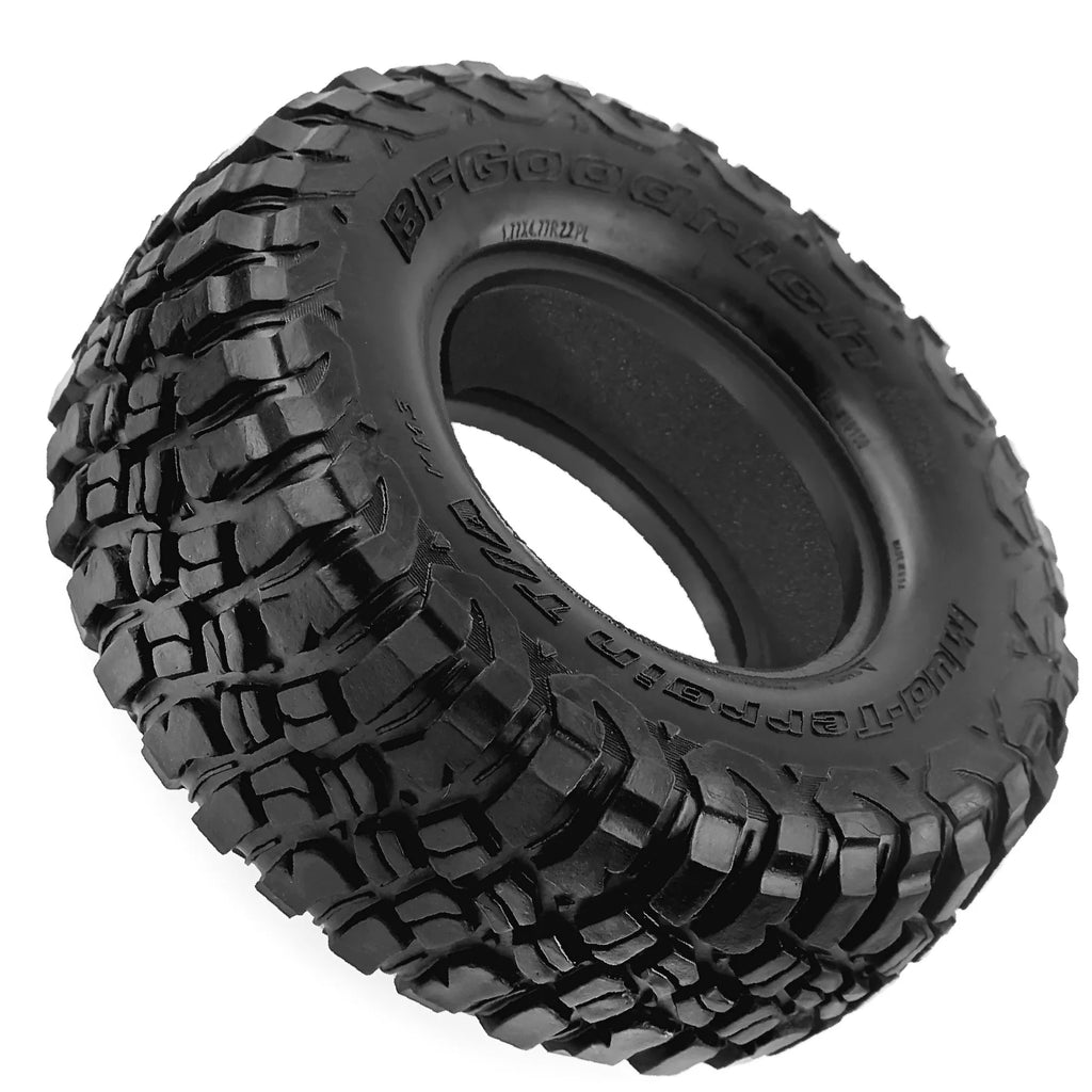 RC climbing car 2.2 inch rubber tire, suitable for Axial SCX10/AXI03007/TRX4/D90/Redcat Gen8 1/10remote controlcaruniversal tire