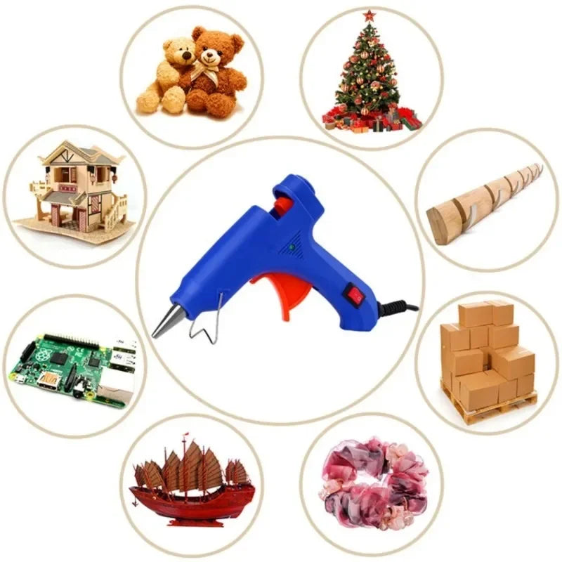 Thermal Glue Gun Rechargeable Mini DIY Tools For Home Repair & Crafts Electric Hot Melt Glue Gun Hot Silicone Guns Adhesive Gell