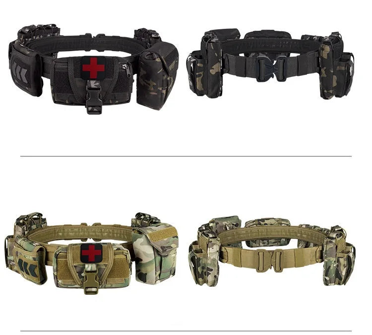 Yakeda Gear User Outdoor Black Hunting Tactics Law Enforcement Duty Security Traffic Air Gun Belt Airsoft Equipment
