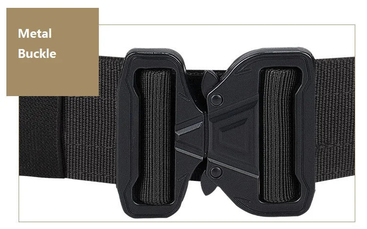 Yakeda Gear User Outdoor Black Hunting Tactics Law Enforcement Duty Security Traffic Air Gun Belt Airsoft Equipment