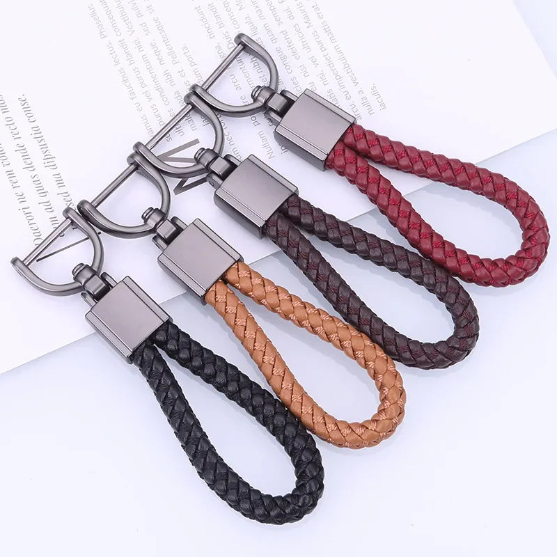 Keychains  Chain Carabiner for Keys  High-grade Wear-resistant Chains Braided Rope Chain Carabiner for Keys