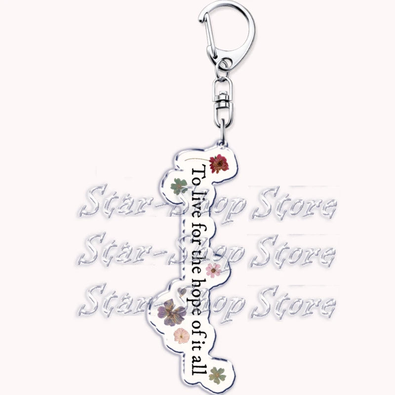 Popular Singer Keychains for Accessories Bag Folklore Eras Tour Evermore Reputation 1989 TTPD Keyring Jewelry Fans Lover Gifts