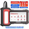 THINKCAR Thinkscan Plus S7 S4 OBD2 Auto Diagnostic Tool 28 Resets optional ABS ECM TCM SRS BCM System Car Scanner code reader