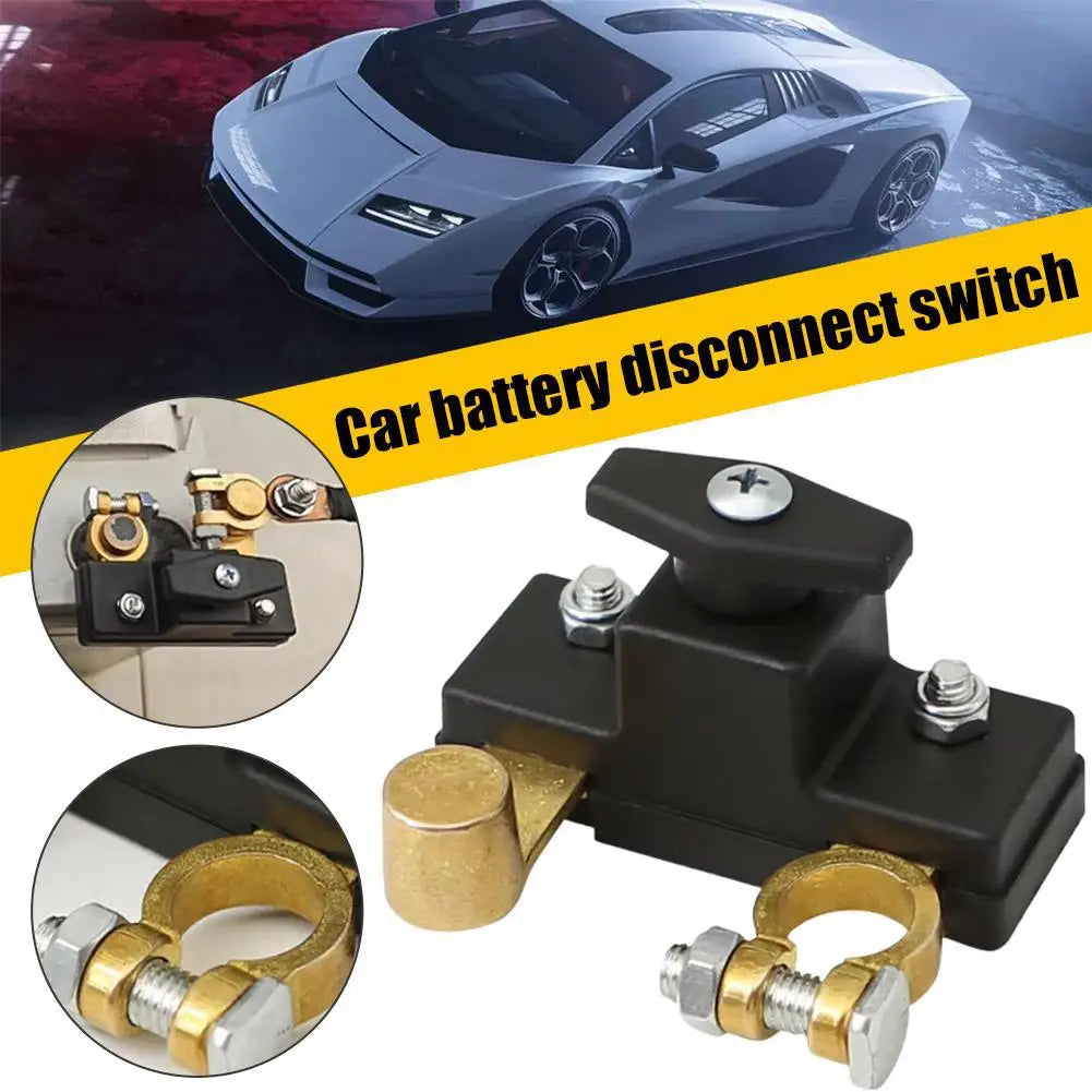 12V/24V Car Battery Cut Off Switch Disconnect Isolator Quick Cut-off Power Cutoff Switch For Trucks Cars Vehicles