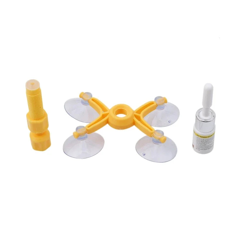 Windshield Repair Kit Quick Fix Car Cracked Glass Windscreen Resin Sealer DIY Auto Window Screen Polishing