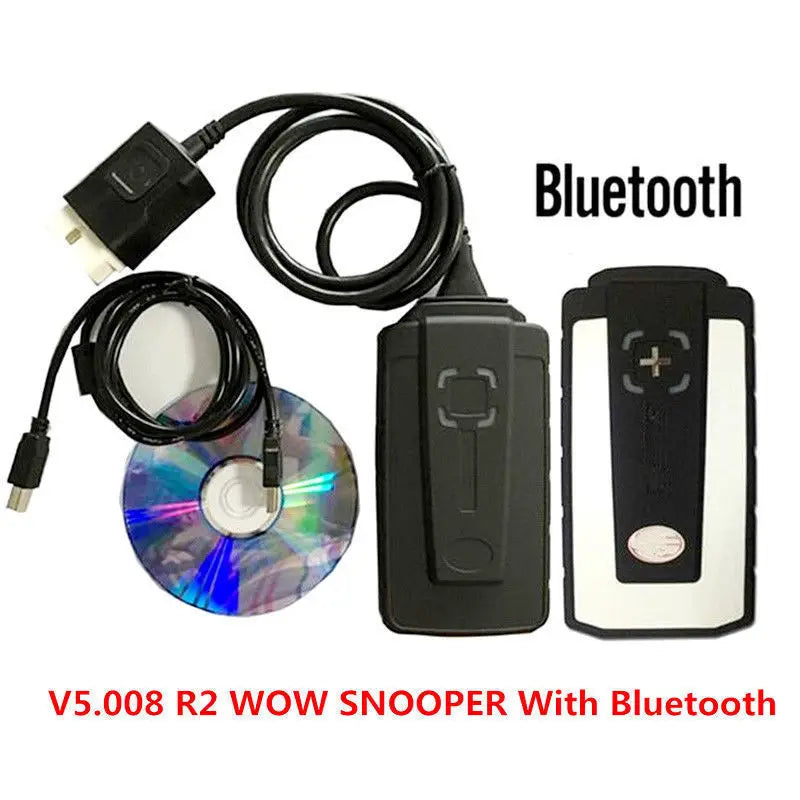 Wow Snooper V5.008 R2 Bluetooth DS150 CDP OBD2 scanner Truck Car with keygen Diagnostic Tool Automotive