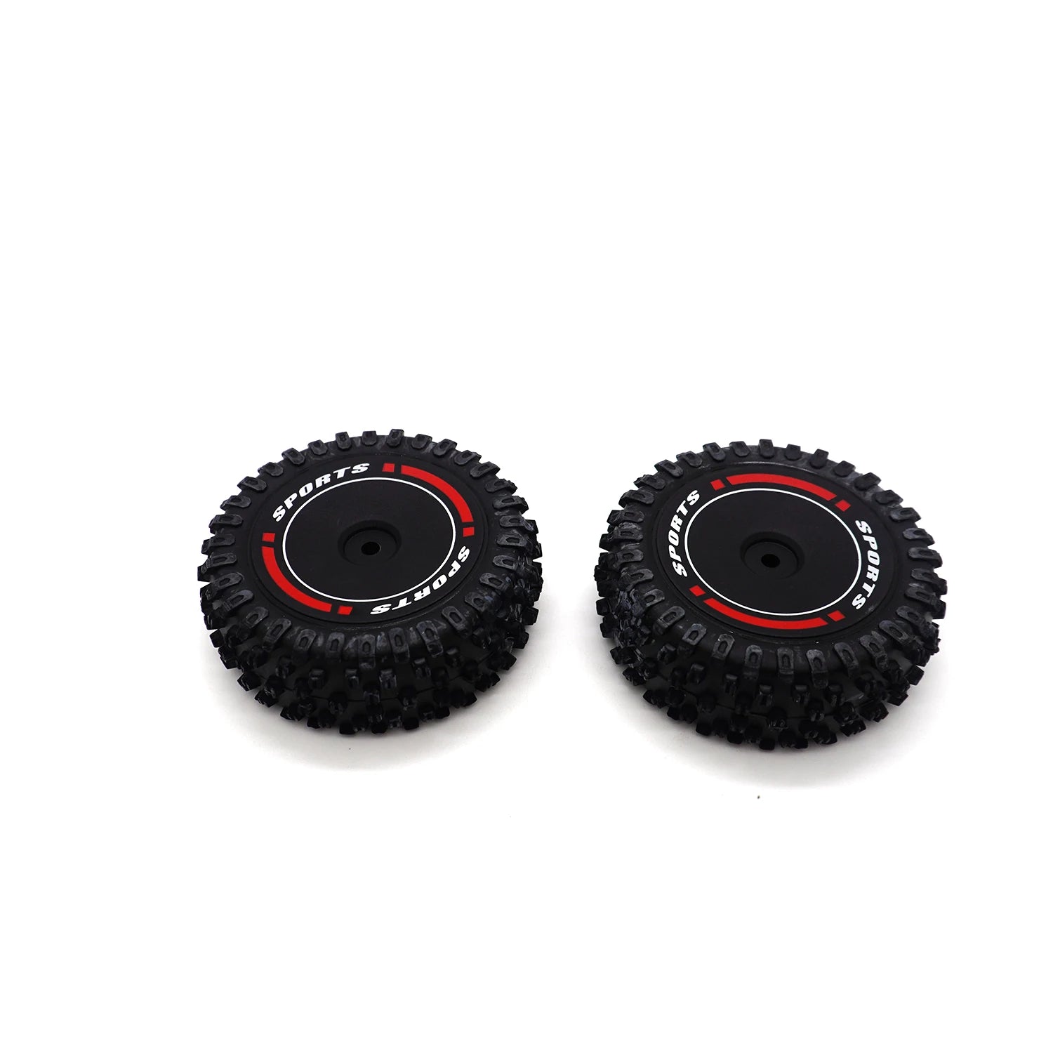 Front and Rear Wheels Rubber Tires Non-Slip and Wear-Resistant Tyre for WLtoys 124010 124008 124016 RC Drift Car Upgrade Parts