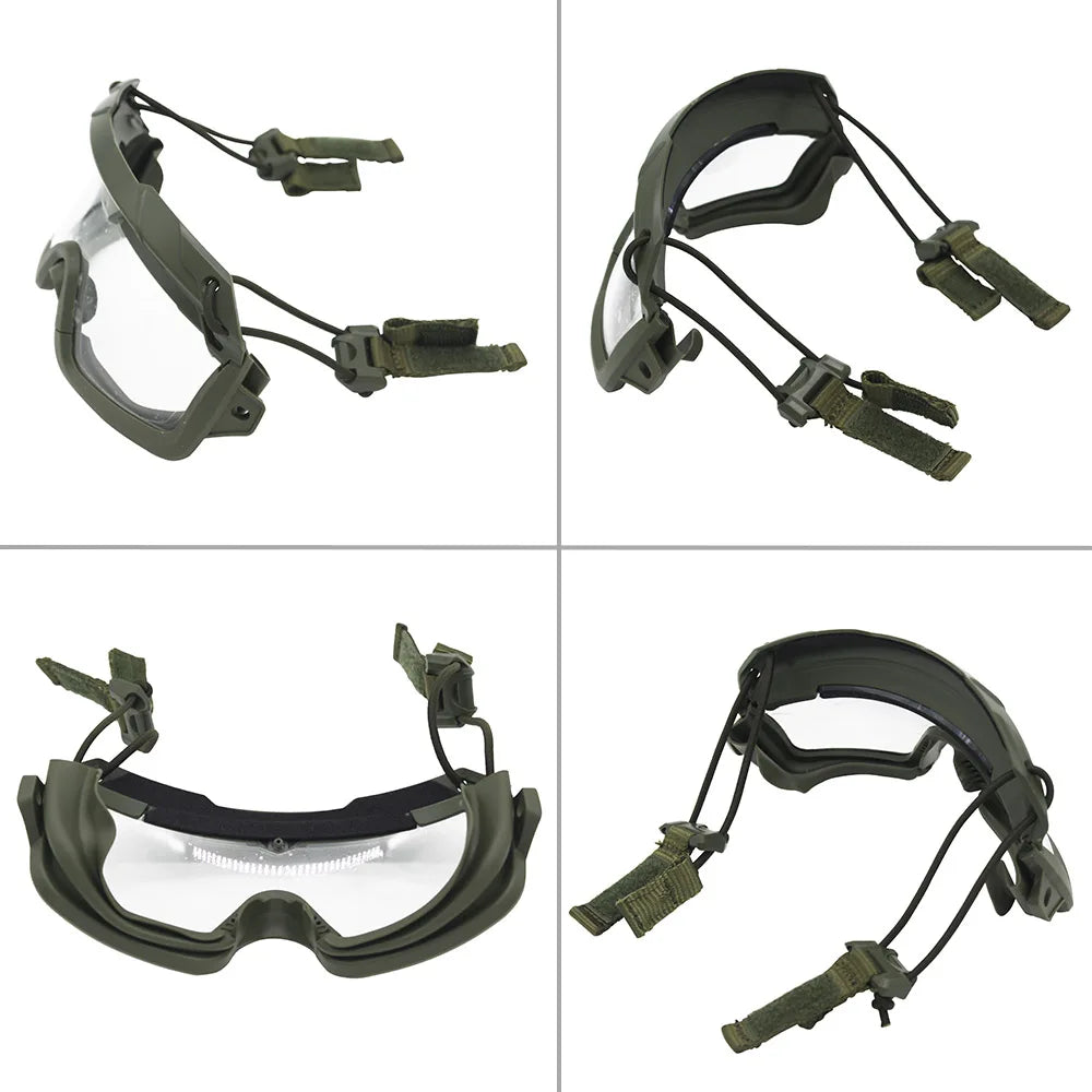 Hunting Glasses Airsoft Tactical Helmet Goggles For FAST MICH Wendy Series Helmets Accessories