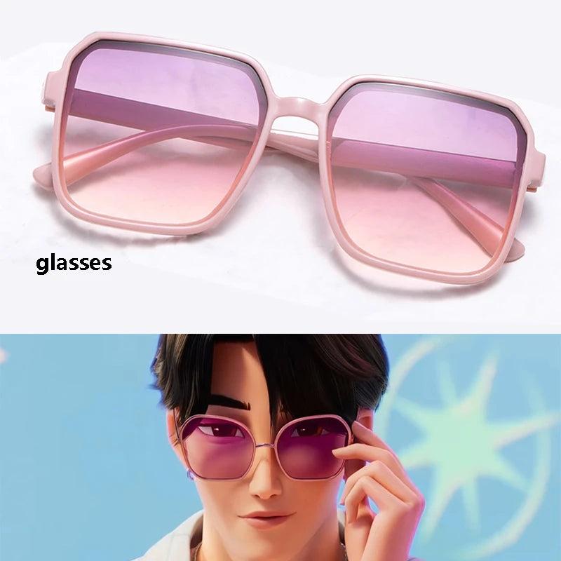 New Sunglasses K-pop Demon Hunters Saja Boys Jinu Cosplay Glasses Halloween Christmas Outdoor Sports Cycling Skiing Glasses