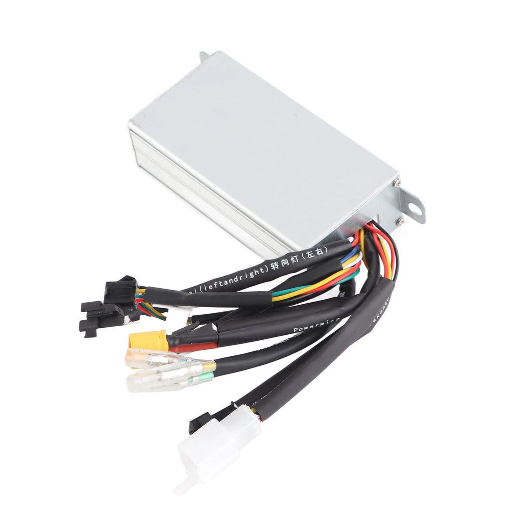 Electric Bike Motor Controller 48V Good Heat Dissipation Safe Dual Drive Electric Scooter Controller 800W for Electric Tricycle