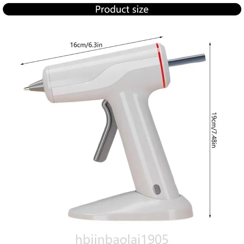 E74E Practical Battery Operated Glues Guns Rapid Heating Perfect for Arts and Crafts