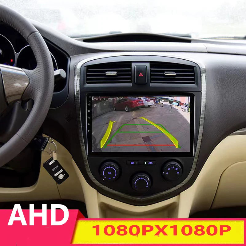 Car camera AHD intelligent reversing dynamic trajectory camera starlight night vision fisheye car rear view image camera