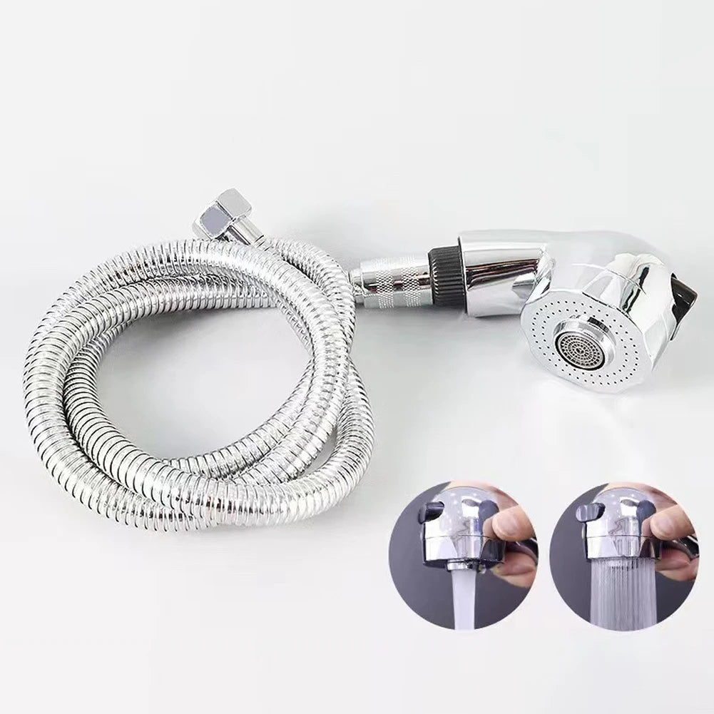 Washbasin Faucet External Hose Sprayer Head Shampoo Bed Pressurized Shower Head Hair Salon Barber Shop Sprayer Bath Accessories