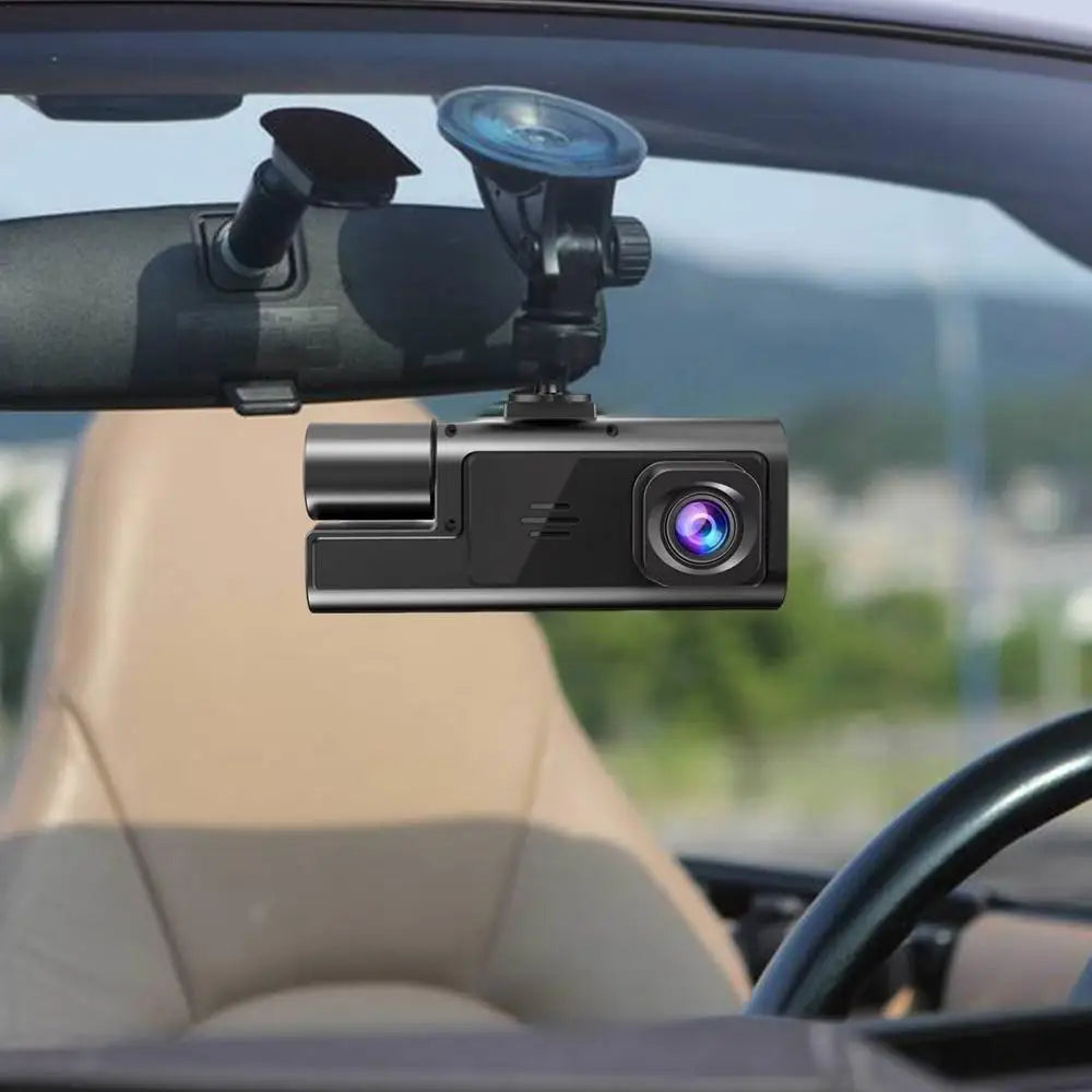 Dashboard Camera For Cars 1080P Double Lens Dashboard Camera Car Video High Definition Car Security Camera Night Driving