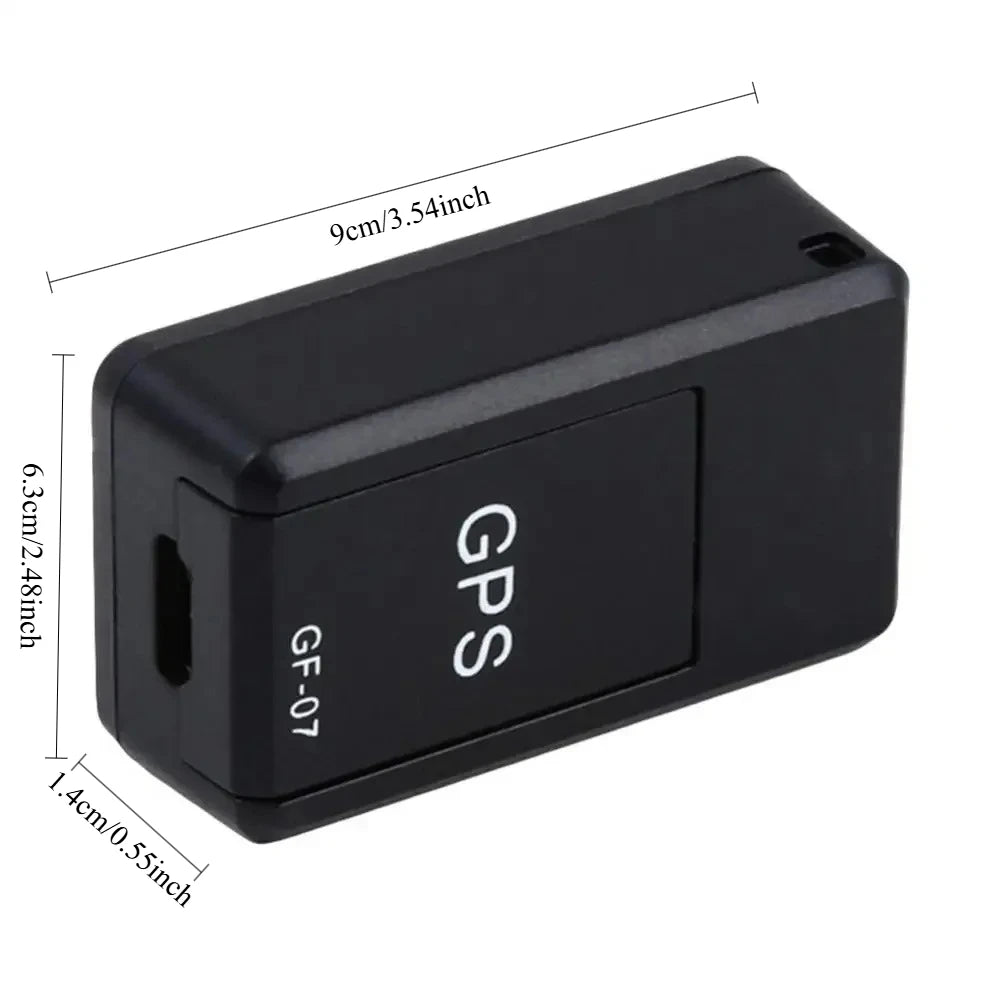 GF-07 Magnetic GPS Tracker for Cars, Motorcycles, Bikes, Pets: Real-Time GSM/GPRS Locator & Positioning Device