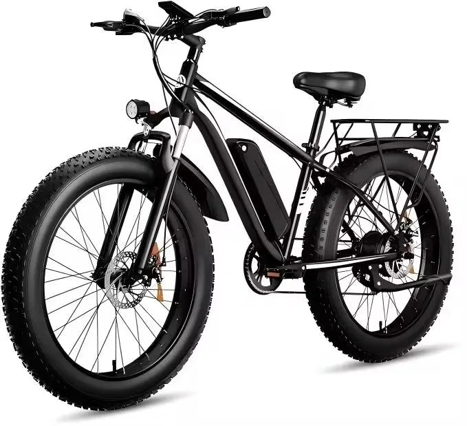 New Electric bicycle 26-inch 1000W 48V 15AH lithium battery electric bike, the first choice for smooth and comfortable travel