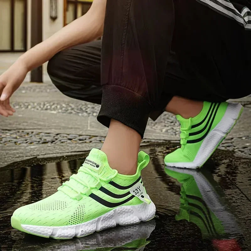 Sports Shoes for Men Anti Slip Breathable Platform Running Training Shoe Fashion Outdoor Lightweight Comfort Walking Sneakers