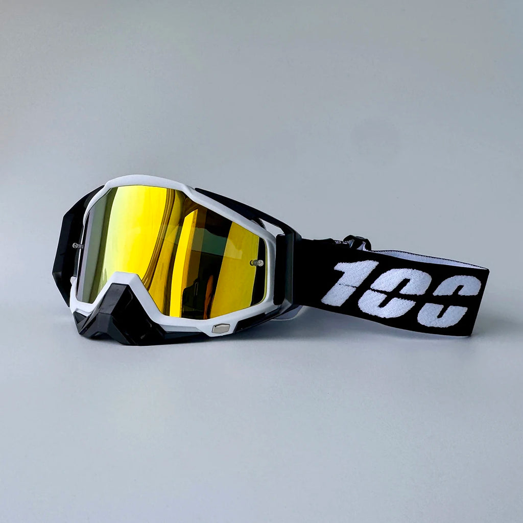 100 Motocross Goggles HD Lens Motorcycle Anti-fog Eyeglasses Sports Windproof Protect Riding  Men Women Moto MX MTB Sunglasses