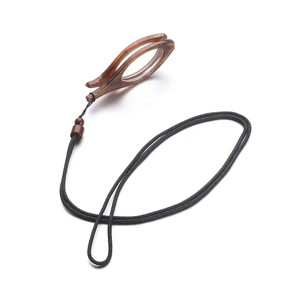Adjustable Folding Hanging Neck Presbyopia Glasses Men Women Full Frame Permanent Portable Reading Glasses
