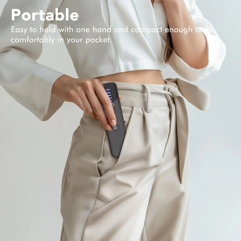 Hidden-Camera-Detectors - AI-Powered Anti-Spy Device, GPS Tracker & Bug Detector, Portable RF Signal Scanner for Hotels, Travel,
