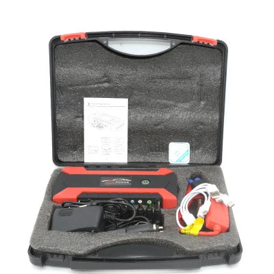 Car Jump Starter Power Bank for Mobile Phones Tablet Charger Auto Jumper Engine Battery Emergency with Flashlight 39800mAh