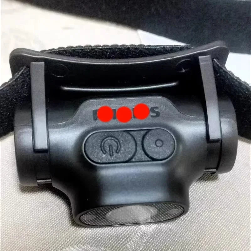 LED Headlights Rechargeable Head Mounted Flashlight With Powerful Strong Light And Ultra Bright Illumination For Night Running